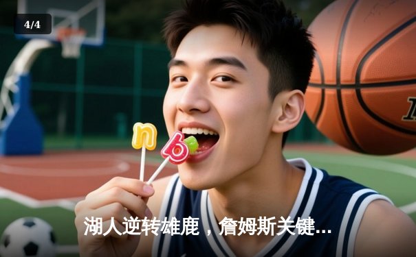 湖人逆转雄鹿，詹姆斯关键三分锁定胜局，NBA季后赛再添经典战役 - 4